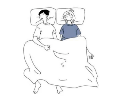 从睡姿看出彼此的潜藏心理