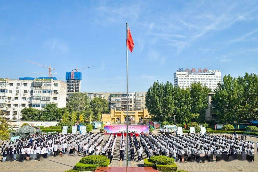 洛阳市中学生人防防护技能演练在市回民中学举行