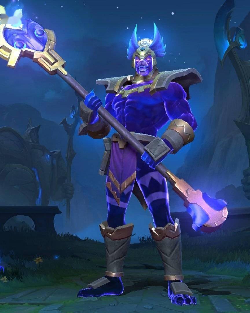 创世魔神内瑟斯擂台皇帝布里茨暴君盖伦黑暗骑士艾希游侠法师拉克丝