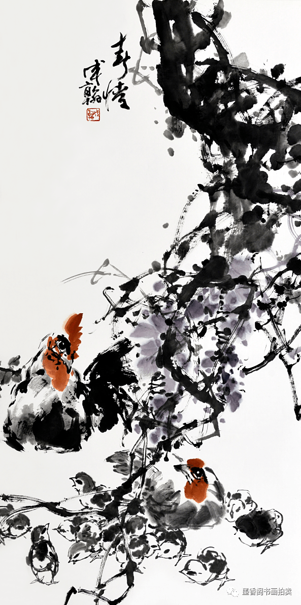 随时随地学国画林成翰鸡的画法及创作15讲