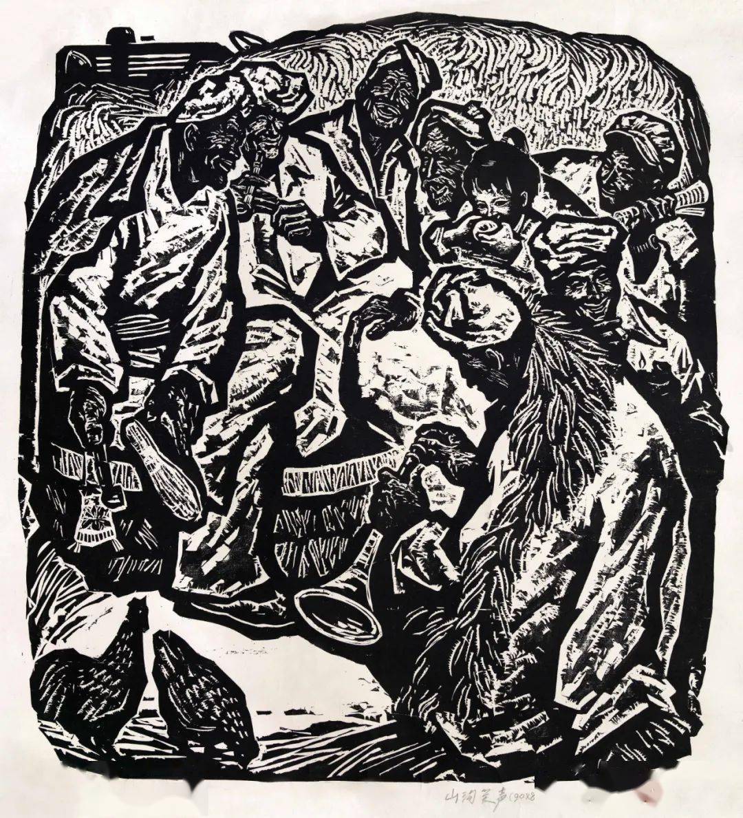 版画60年参展作品及艺术家介绍2