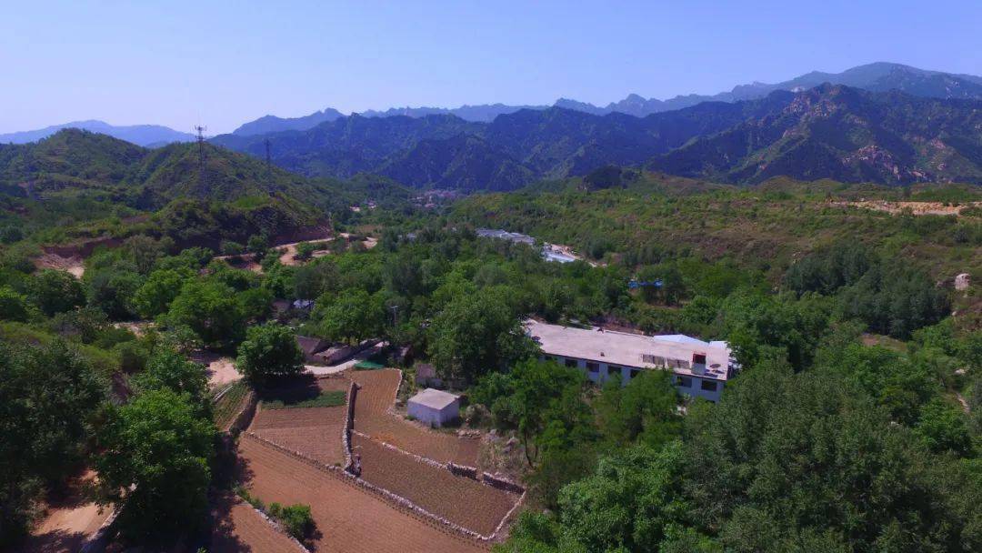 【老照片里寻乡愁】 阜平搬迁村航拍照片系列之 龙泉关