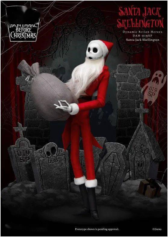 新品预定beastkingdom野兽国dah019sp8寸圣诞夜惊魂南瓜王子杰克