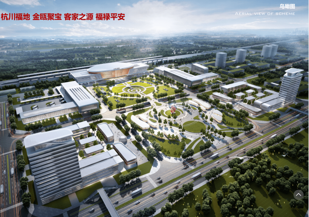 上杭北站规划鸟瞰图上杭北站附近路基施工全线最长的隧道——7668.