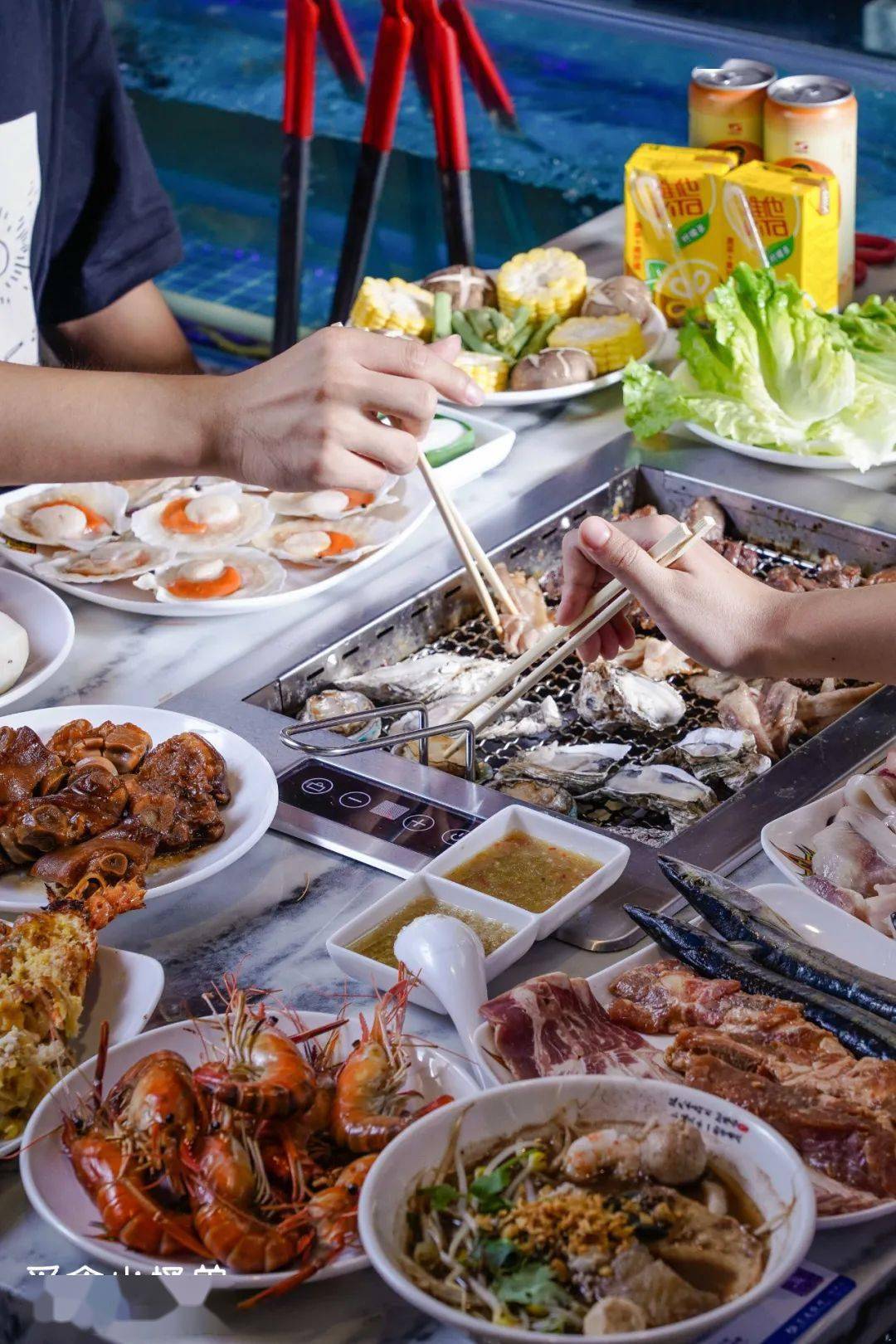 【流水虾】自助上新,158元任吃!_自助餐