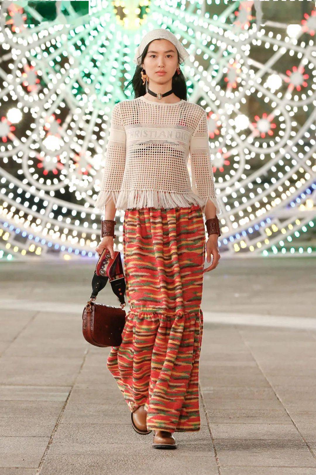 秀场解读|dior 2021早春女装系列!独特的民族风情_迪奥