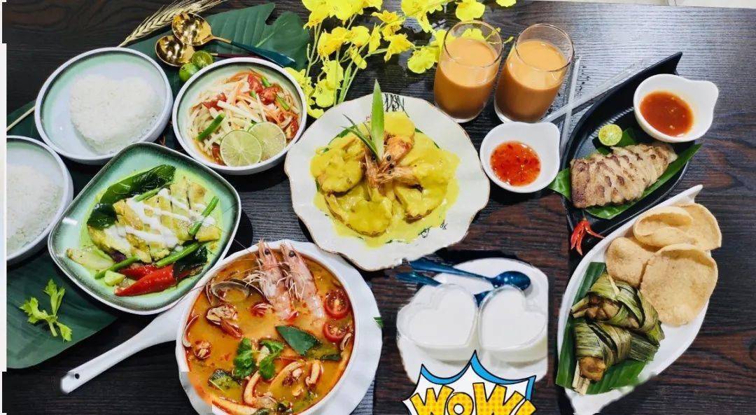 泰芭泰国风情美食东南亚风味128元抢超值23人套餐异域风情满满
