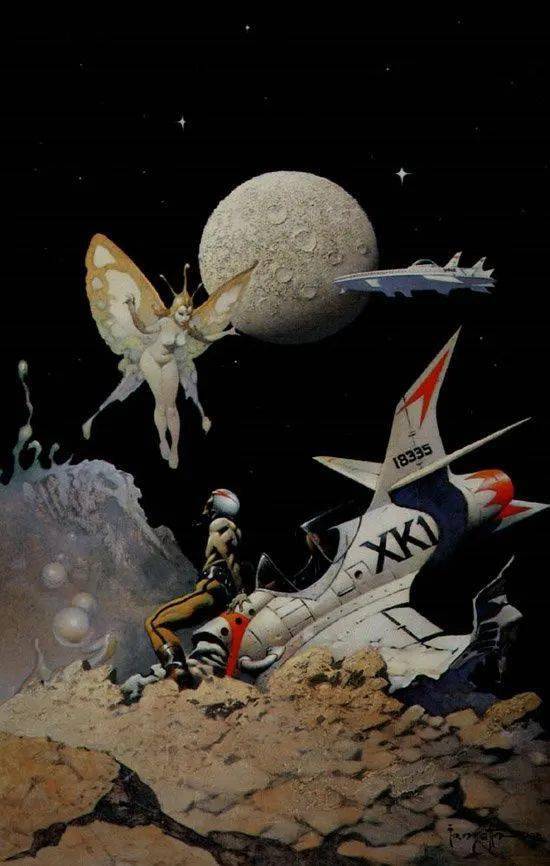 █每日一画西方幻想类插画大师frankfrazetta