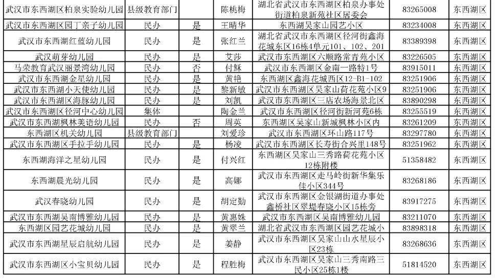 武汉八一幼儿园收费标准(武汉市教育局幼儿园收费标准)