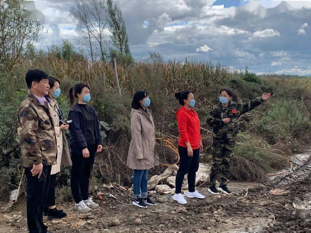 团市委,市青企协一行在依兰县政府副县长李颖同志陪同下,先后来到依兰