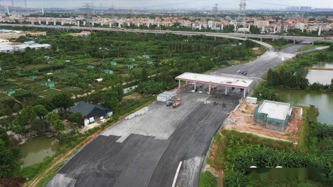 广中江高速小榄互通出入口三期项目又迎来新进展广中江高速公路重要"