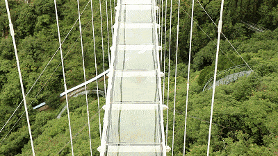 国庆游九龙谷漫步山野莆田九龙谷玻璃天桥竹筏汽车一日游