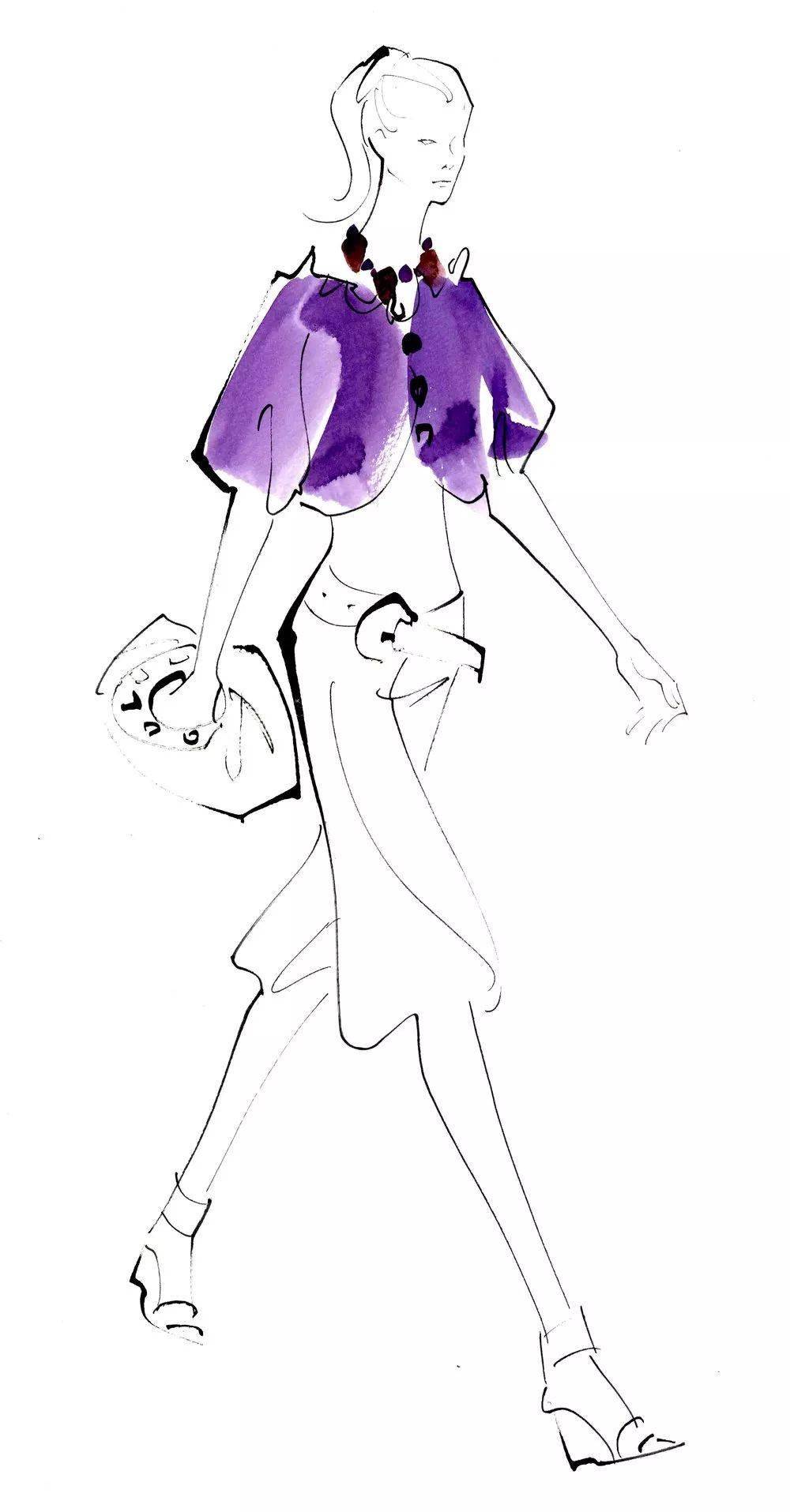 67插画师推荐6日本时装插画师yoconagamiya