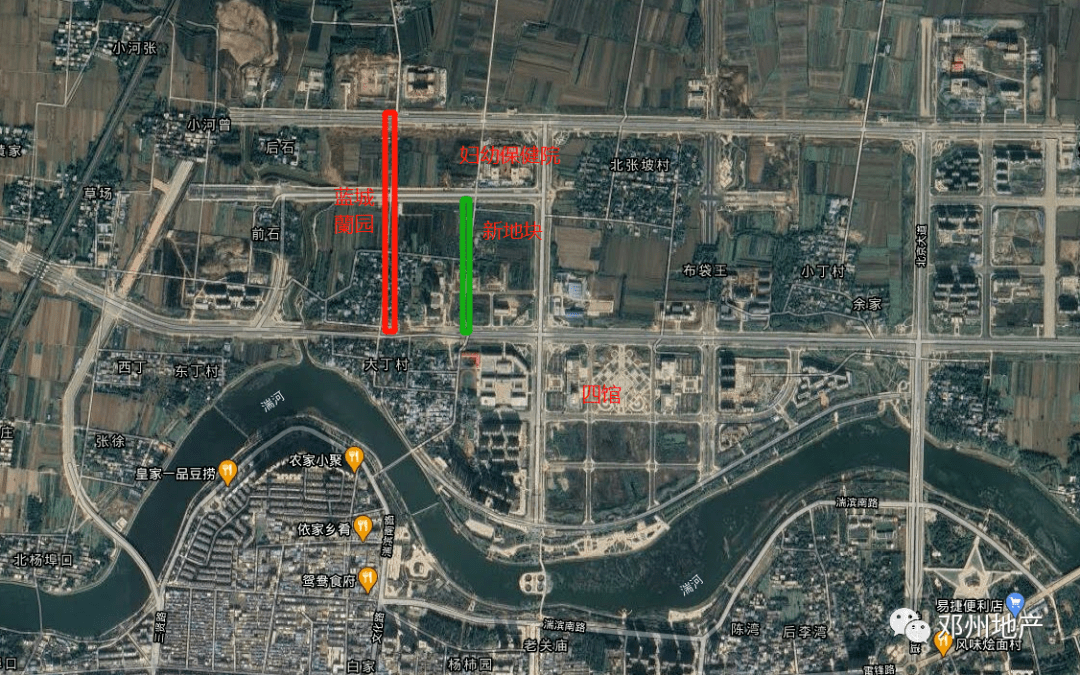 快看在哪鄧州城區將要新建3條路