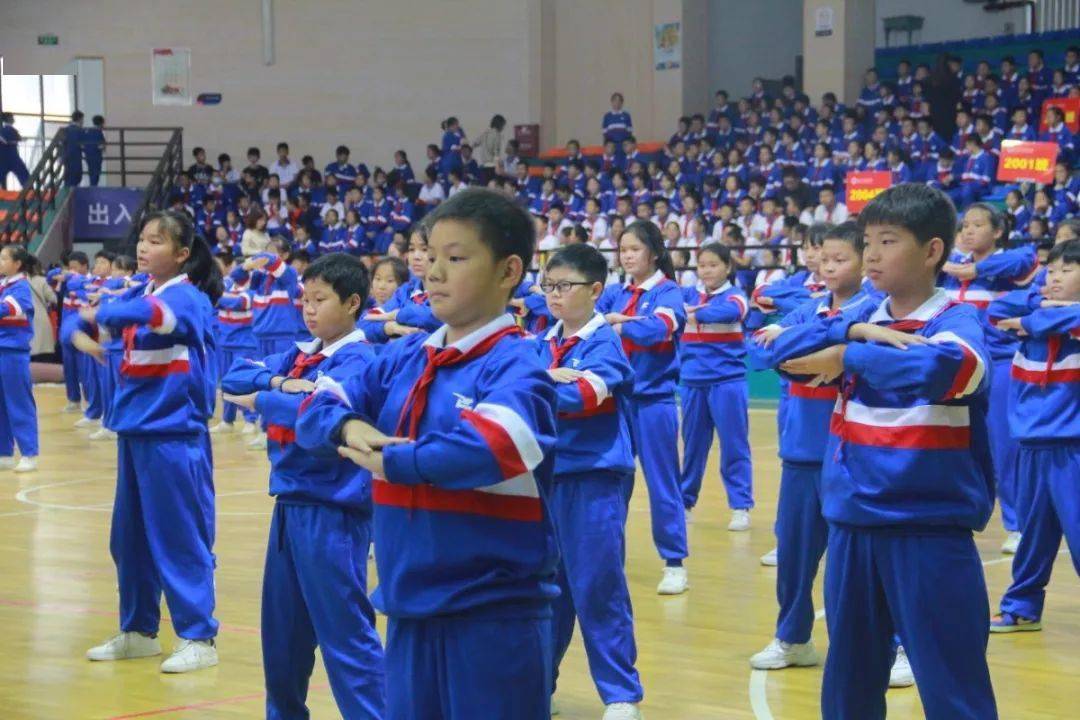 健好身律动的校园飞扬的青春雅礼雨花中学2020下初一年级广播体操比赛