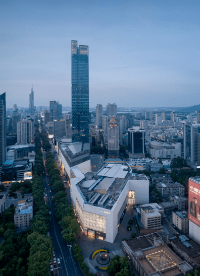 关注丨城市综合体南京德基广场建筑设计