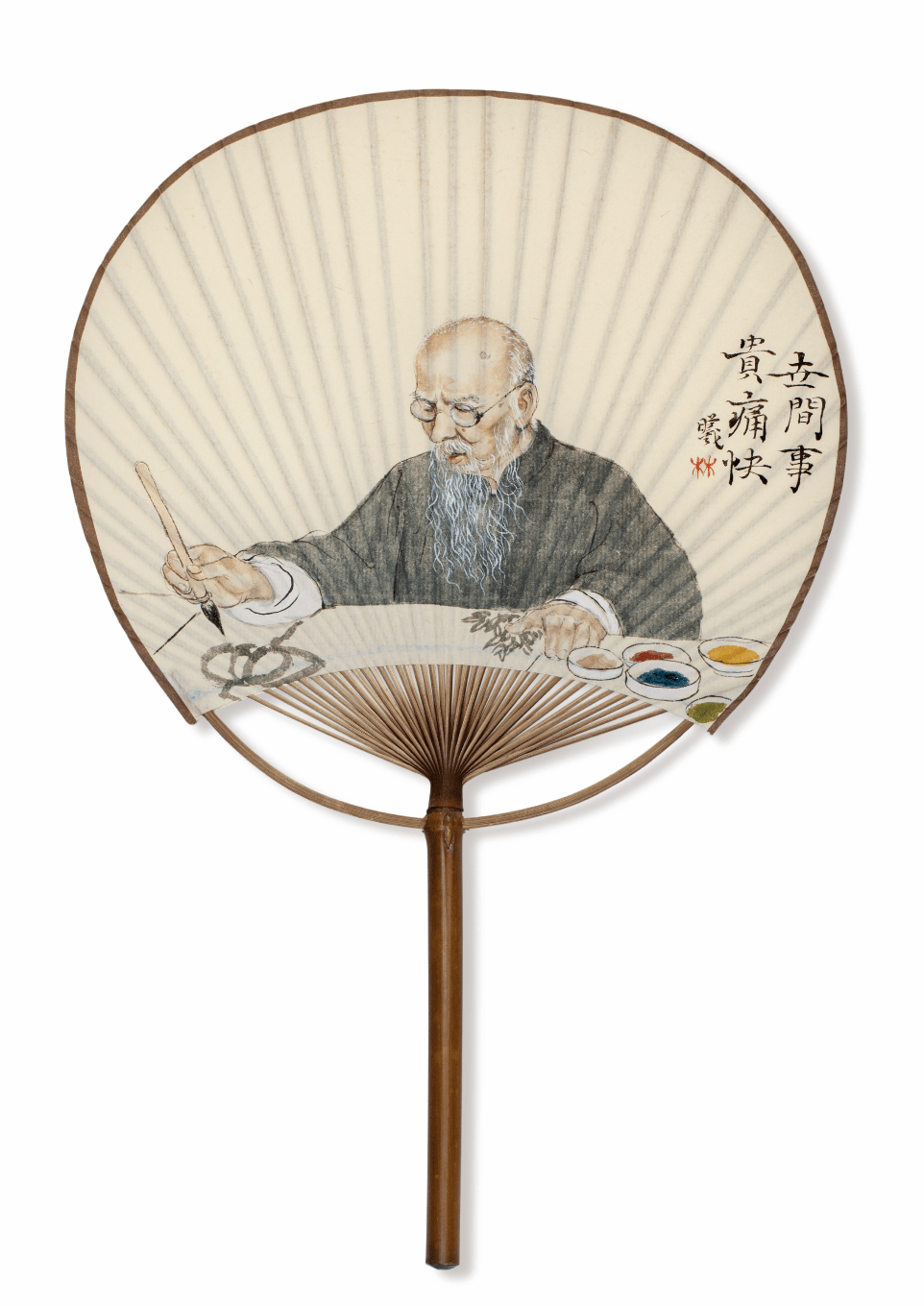 直播水墨画家林曦带你云看展