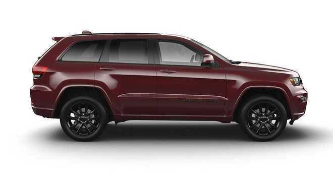 整车黑化6种颜色可选大切诺基特别版官图发布