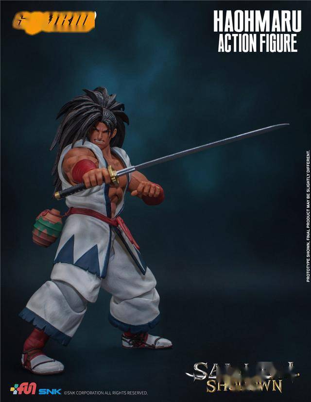 stormtoys侍魂晓霸王丸可动人偶售价595元