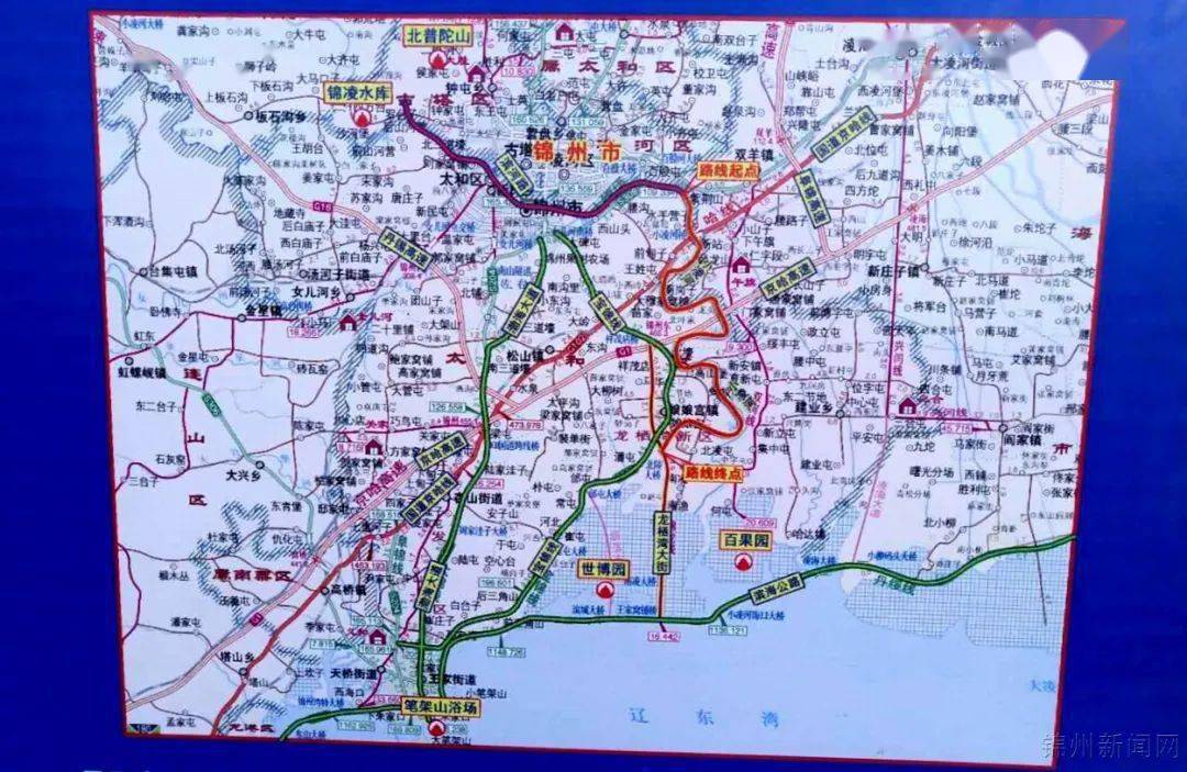 锦州锦凌水库位置地图图片