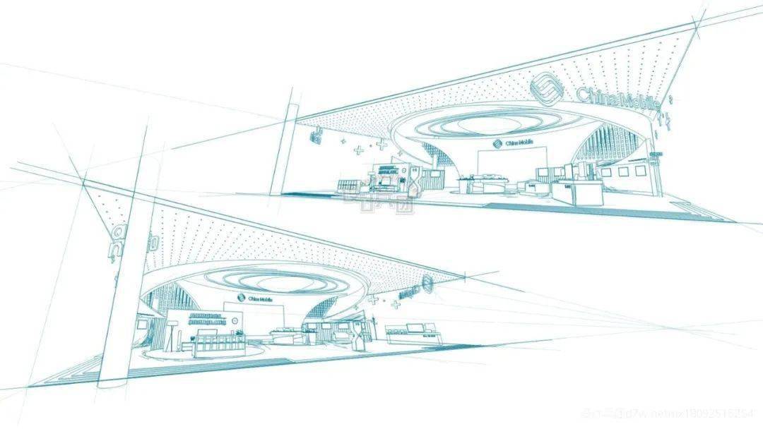 大展臺這麼玩500平以上科技感展臺模型模型推薦