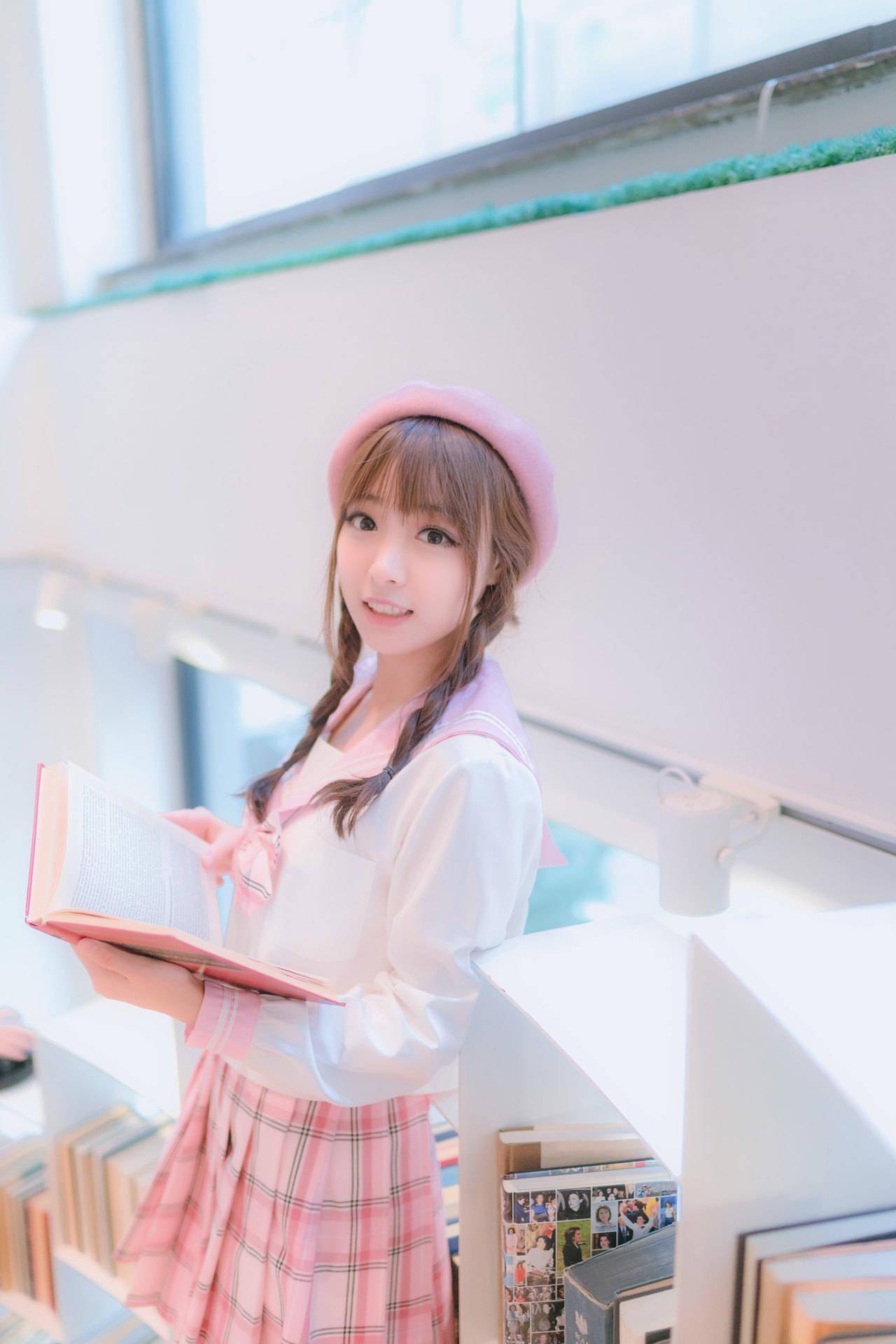 jk日常粉嫩萌妹