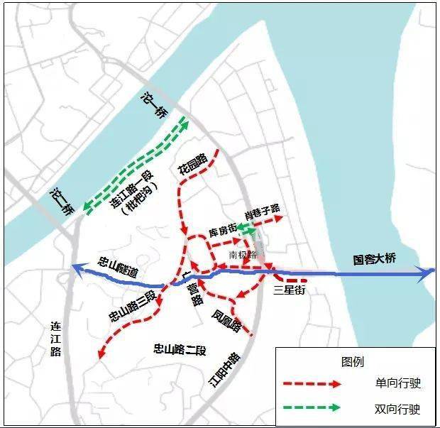 瀘州長江大橋恢復通行丨國窖大橋取消單雙號限行上班這樣走