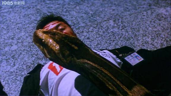 蛇咒警员为保护男子被蛇咬死下一刻蟒蛇竟化身成人径直离开