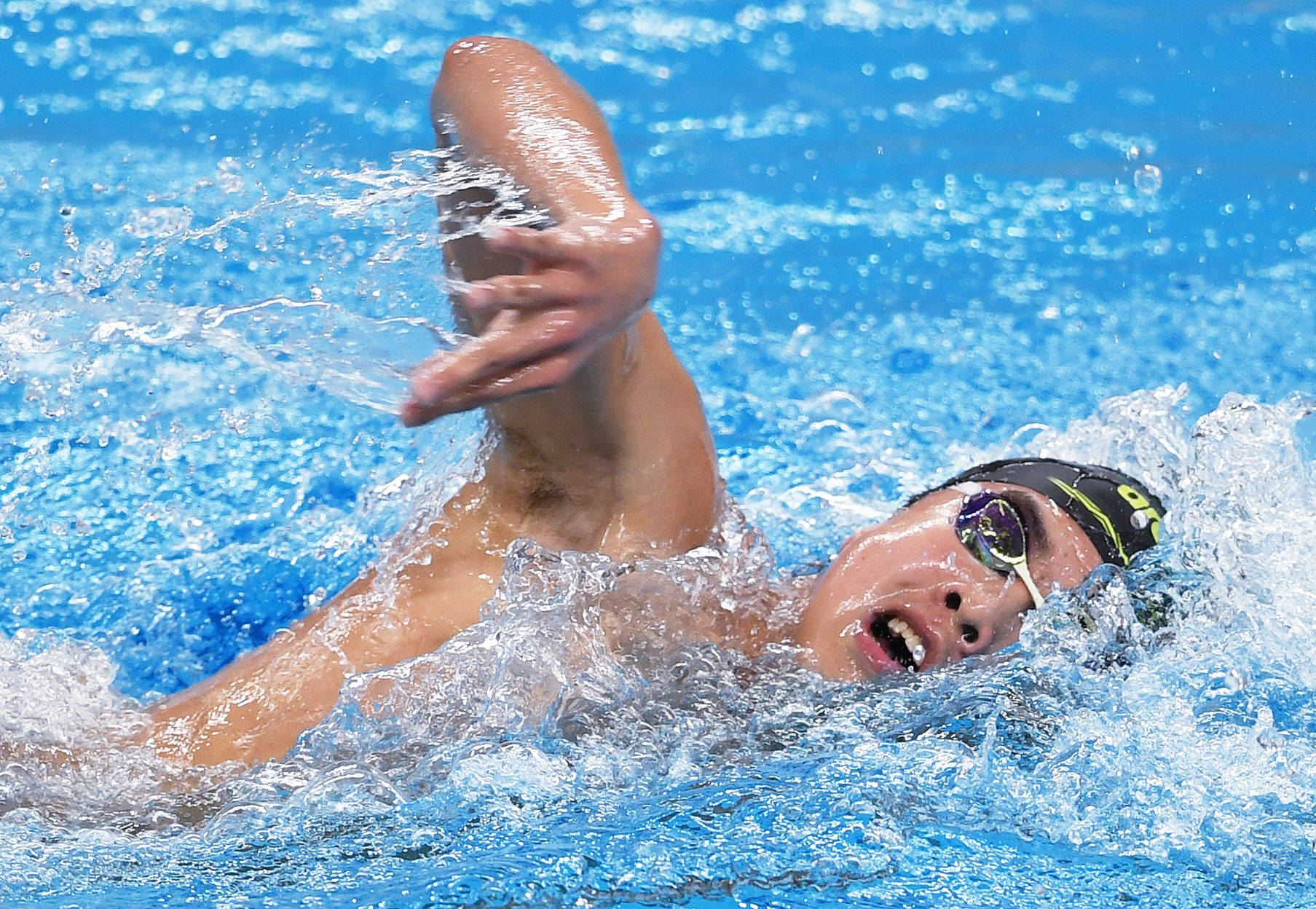 游泳——全国冠军赛:男子1500米自由泳预赛赛况_程龙