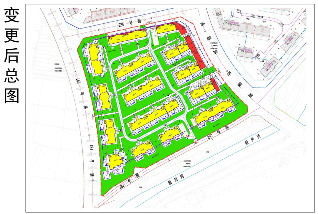 華夏四季a3地塊建設工程規劃許可證附圖變更項目批前公示