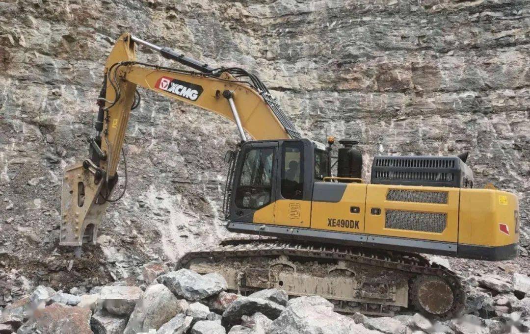 用机丨矿山利器悍将徐工徐工挖机助力宜都绿色矿山发展