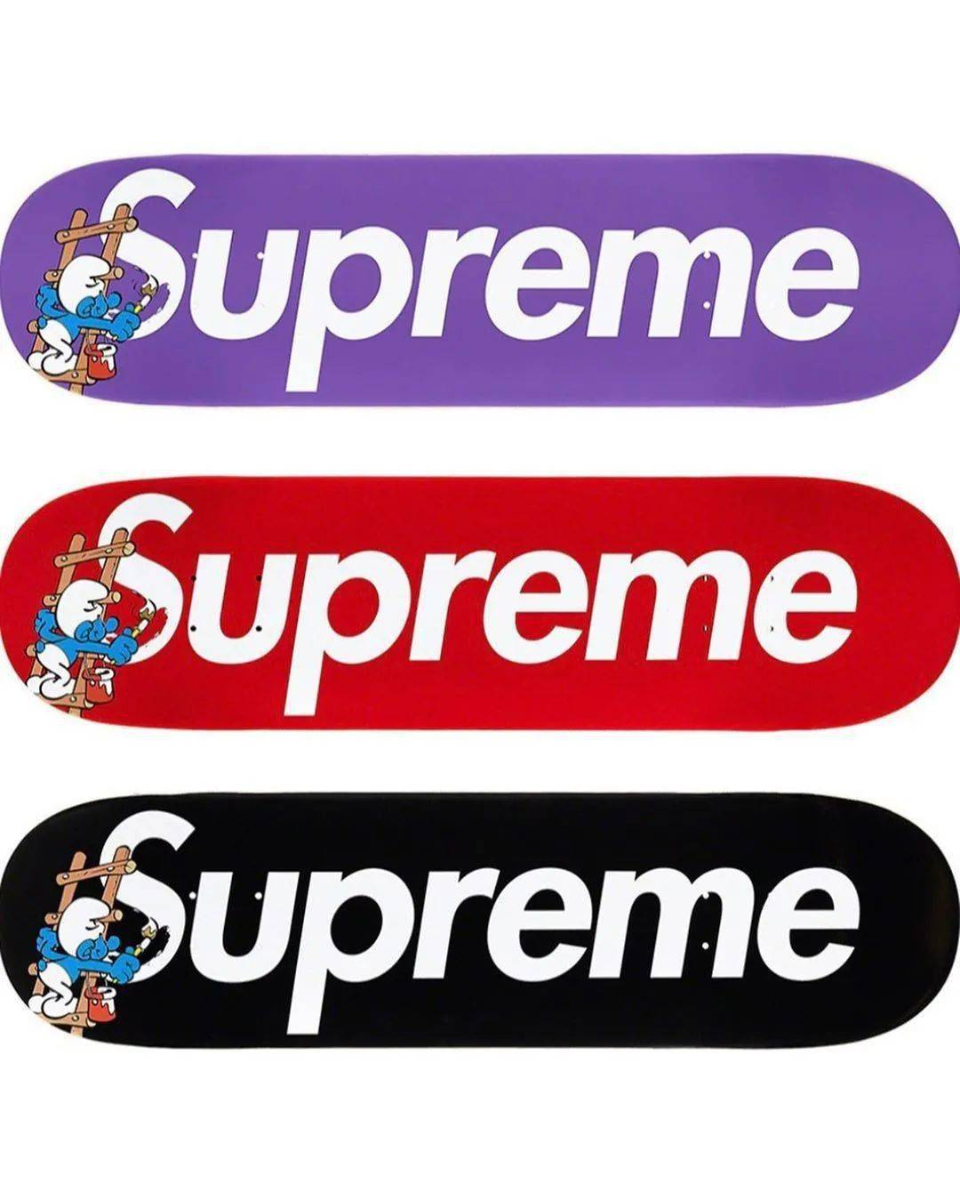 可爱炸裂supremex蓝精灵联名服饰正式发布开抢