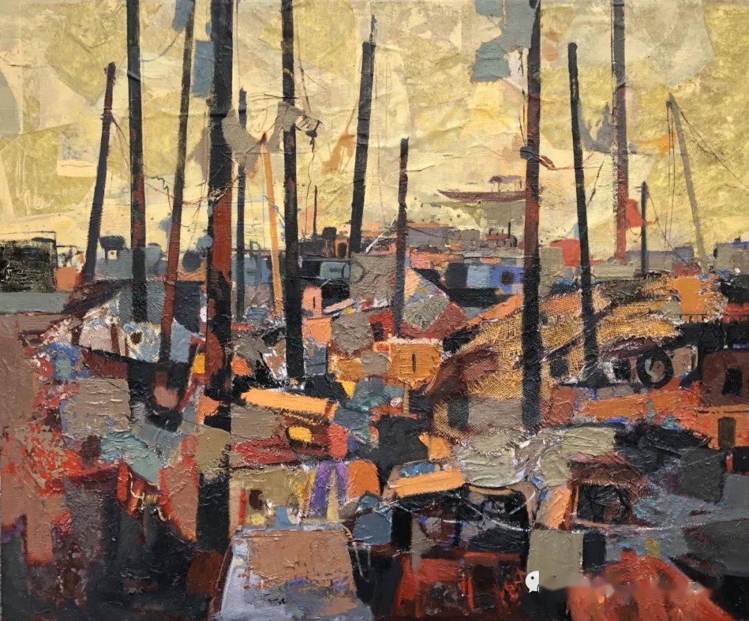 百画苑综合材料绘画师生联展(在线)_油画院