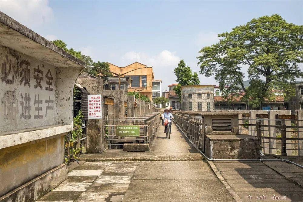 甘竹滩洪潮发电站的历史里全是可怕的顺德人