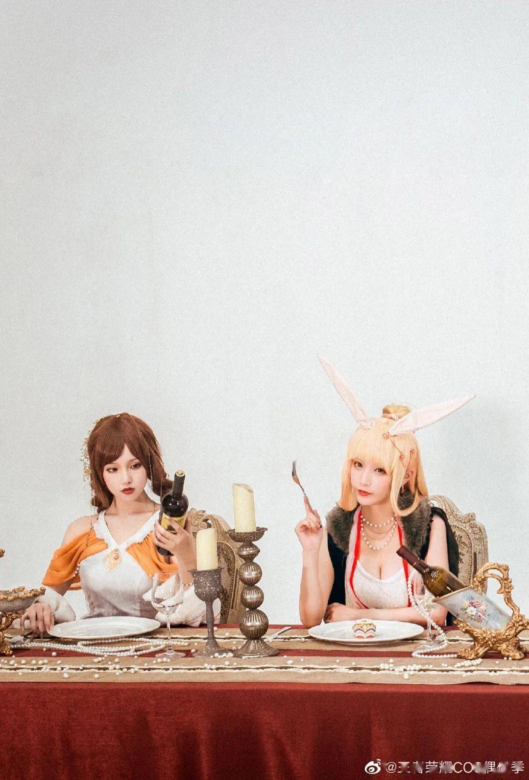 王者荣耀cos峡谷美女晚宴你最想让谁做舞伴