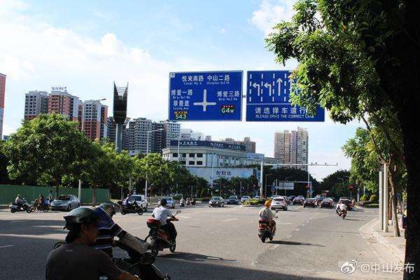 博爱路至广珠公路段半封闭施工