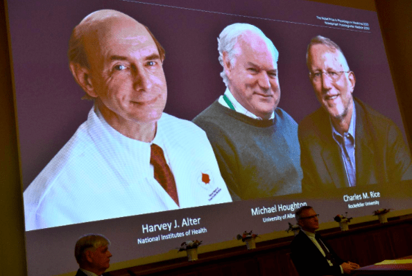 2020诺贝尔奖第一棒英美三位科学家摘得桂冠