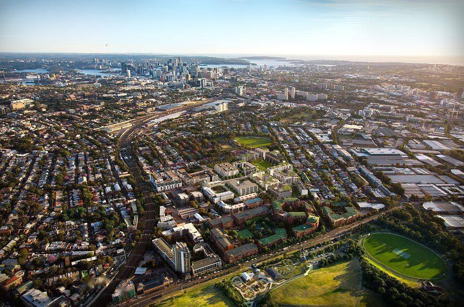 park sydney坐落于悉尼内城区erskineville,呈现城区繁华便利与社区