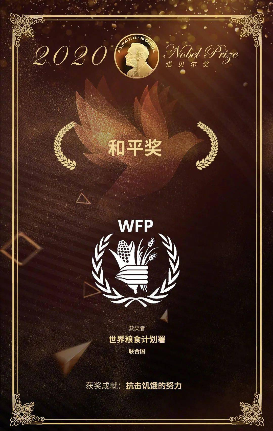 特别关注 | 2020诺贝尔和平奖揭晓