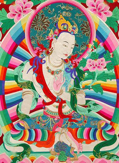 【藏族艺术】藏族堆绣:针线呈现的浮雕艺术