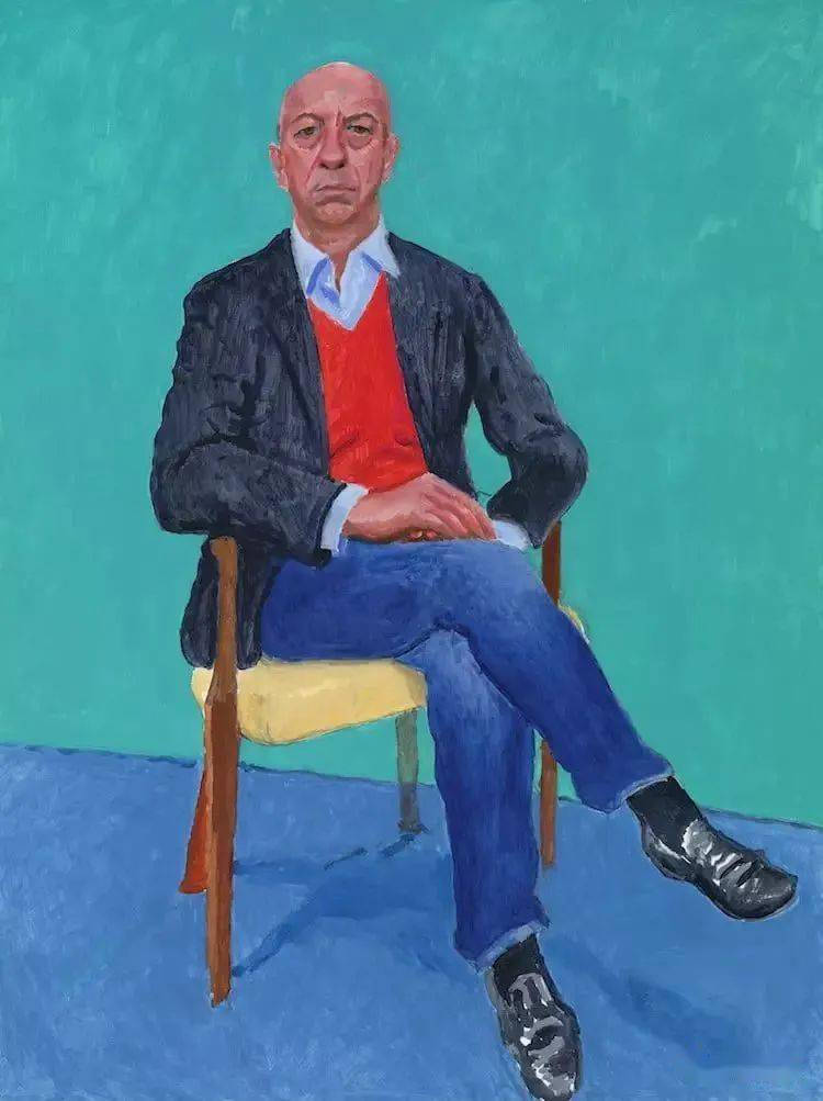 大卫霍克尼人物作品