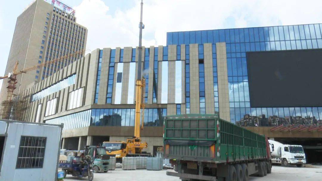 聚焦宝应金源温泉生活广场加快建设入驻商家即将陆续对外开业