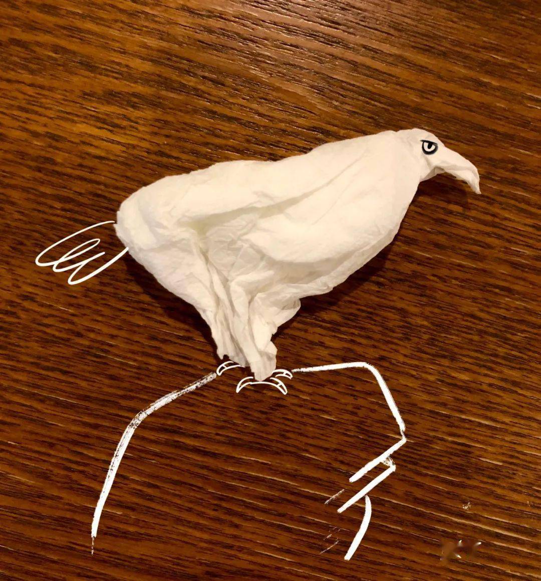 餐巾纸除了擦嘴,还能擦出艺术_玩乐