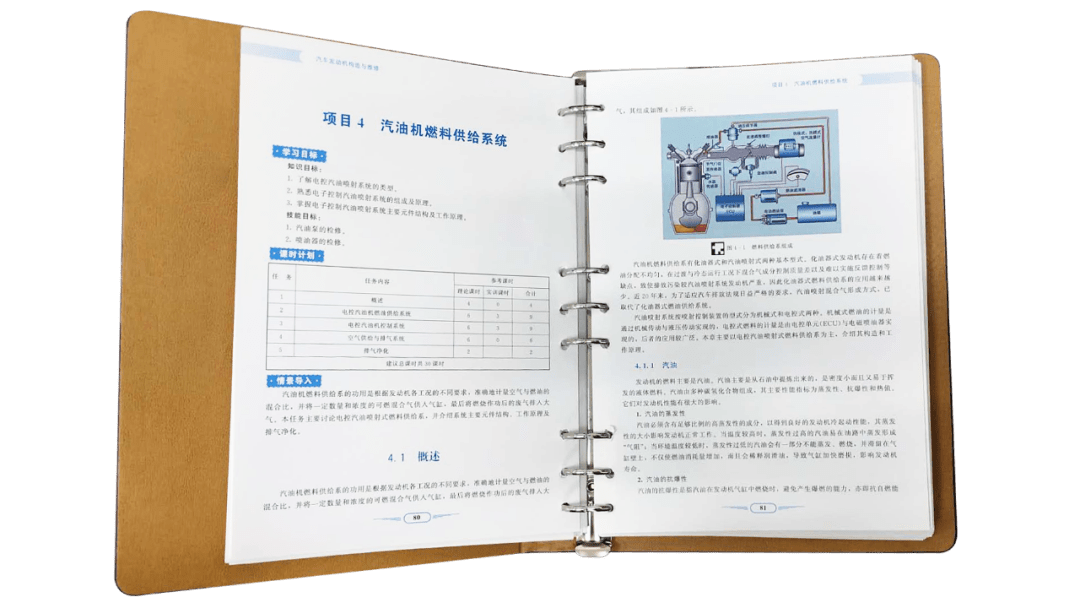 高职活页式教材模板图片