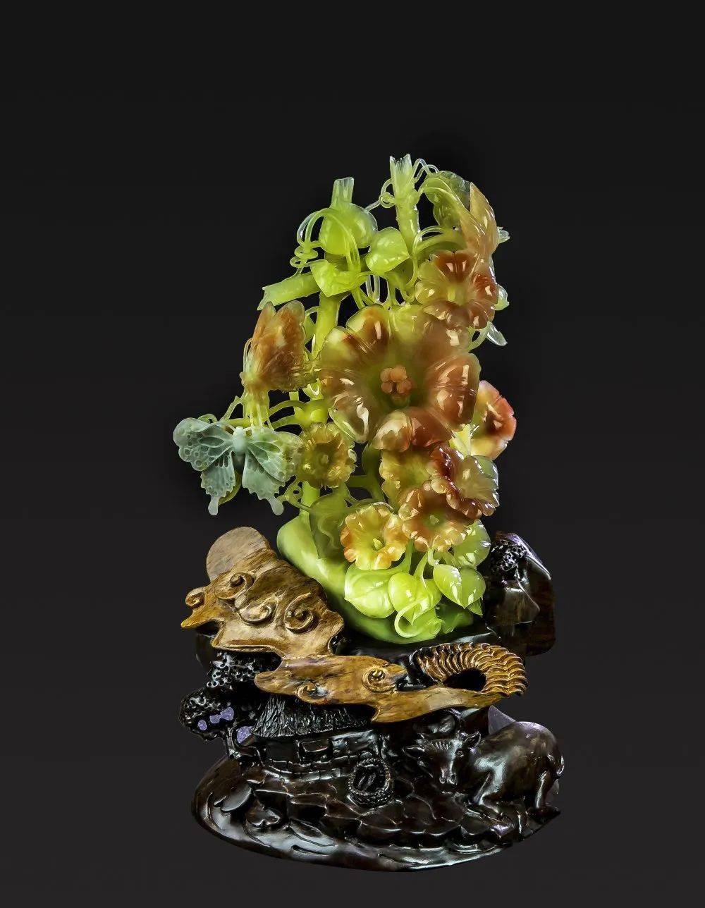 中国岫岩玉雕赵崇平作品欣赏