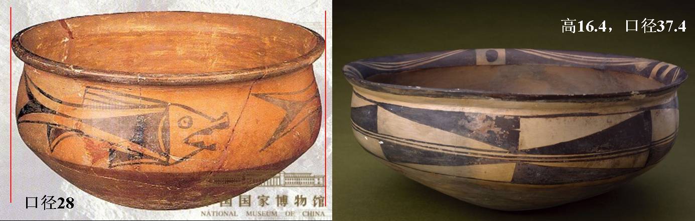 8,而图上量测内径34.1,判断泥坯沿口制作之前外径37二尺整,高18.