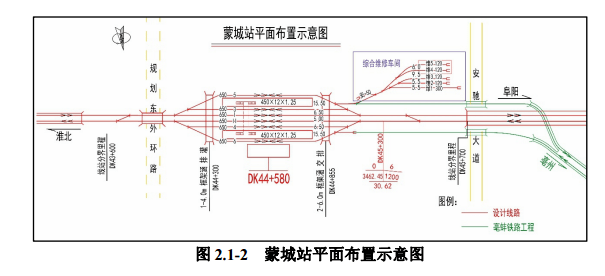 阜阳西站平面示意图图片