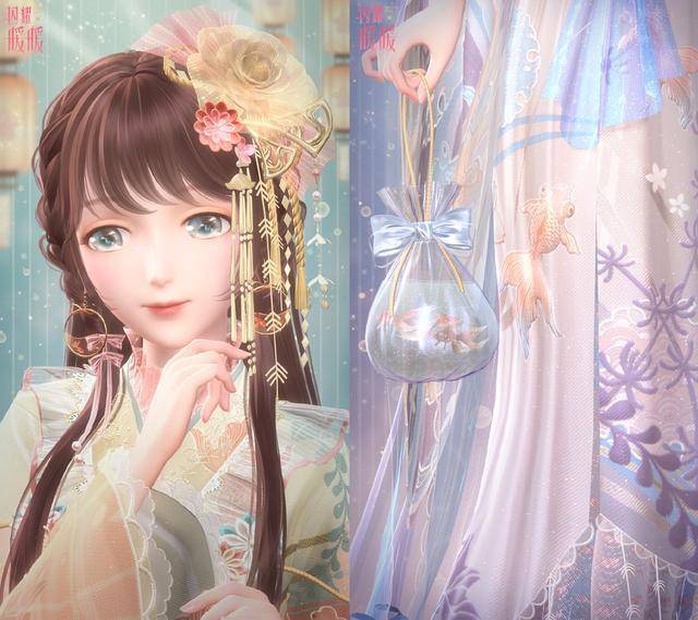 闪耀暖暖新限定套装走红  非凡甜美和服套装珊珊来迟