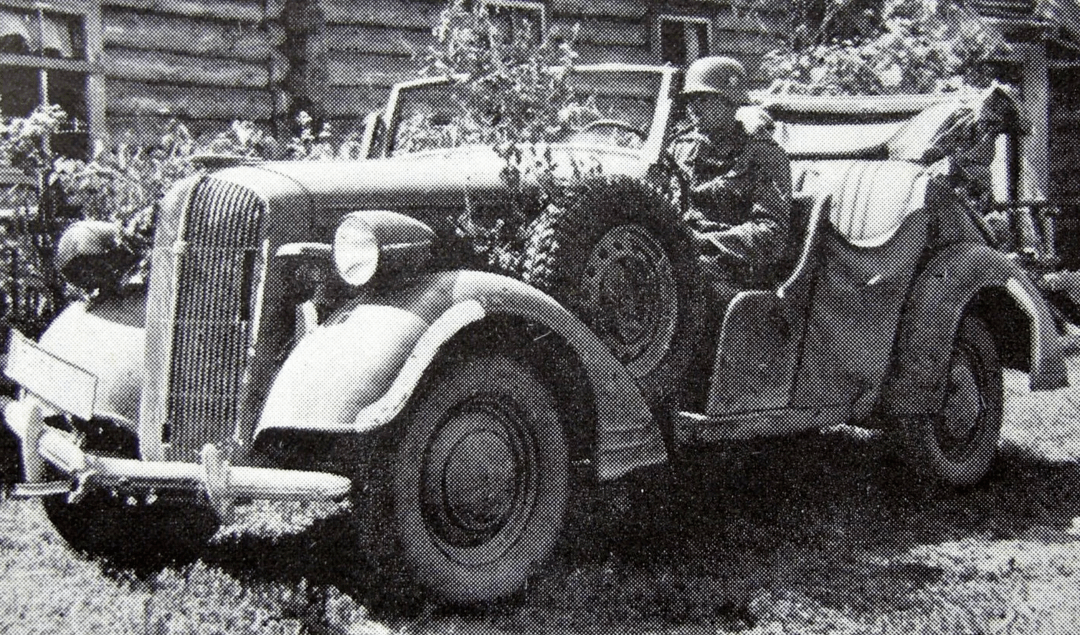 德军筒车图片