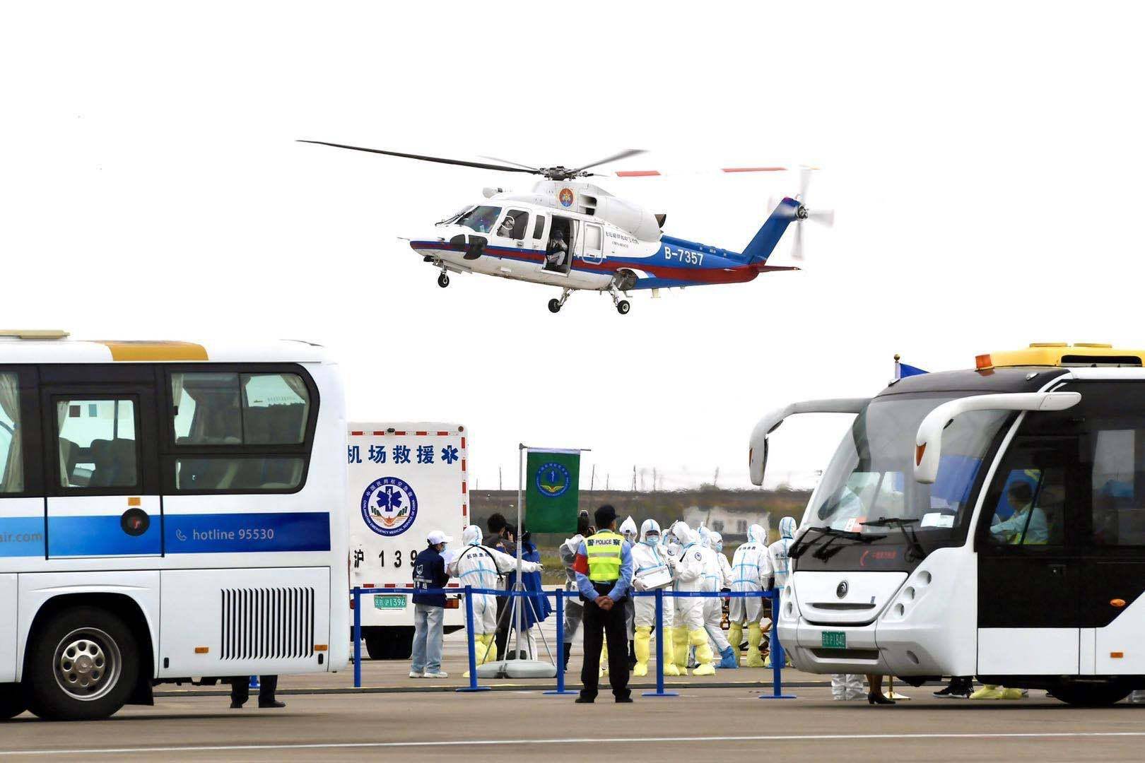 中国民航史上规模最大的机场应急救援综合演练今天在浦东国际机场举行